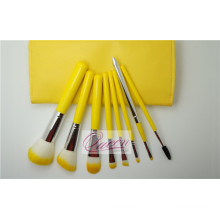 8PCS Beautiful Cosmetic Brush Set with a Pouch